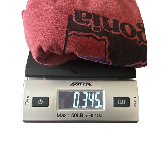 Patagonia Logo Tee Maroon Slim Fit Womens Medium Short Sleeve Mountain Graphic - Picture 10 of 10